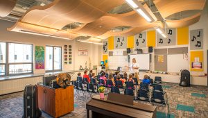 MacArthur school interior